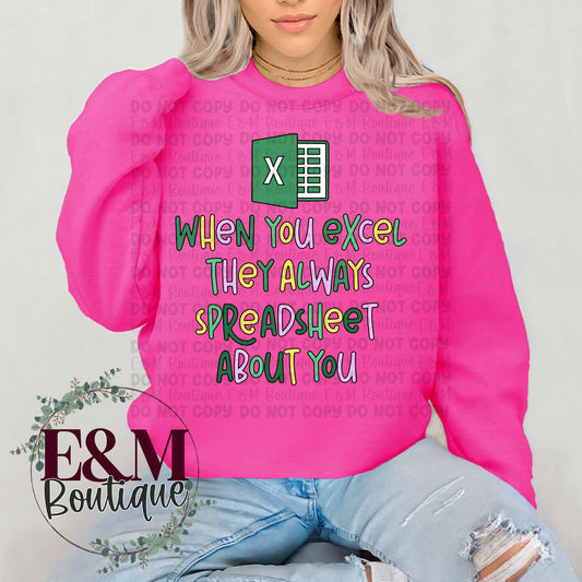 When You Excel