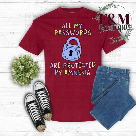 All My Passwords Are Protected By Amnesia