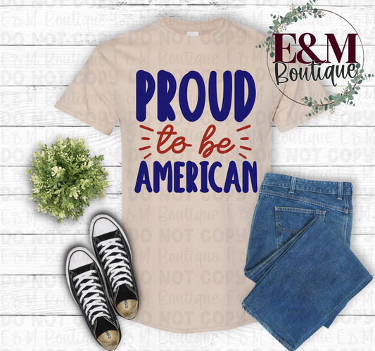 Proud to Be American