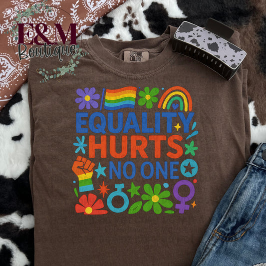 Equality Hurts No One