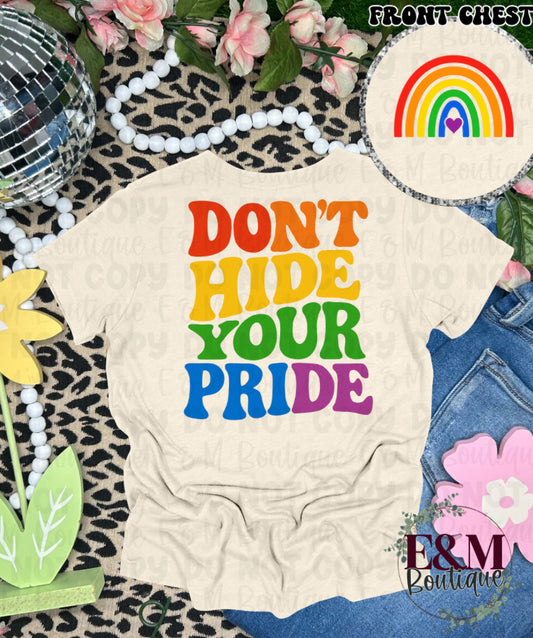 Don’t Hide Your Pride