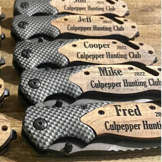 Personalized Pocket Knife