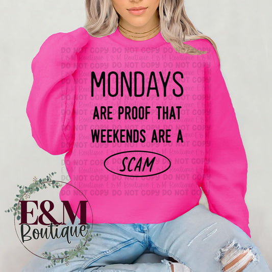 Mondays Are Proof