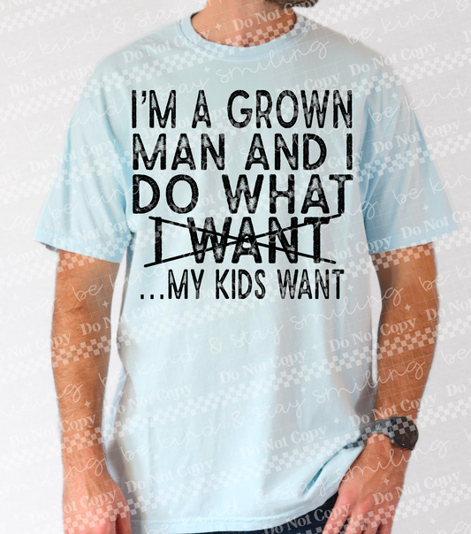 Grown Man (Kids Version)