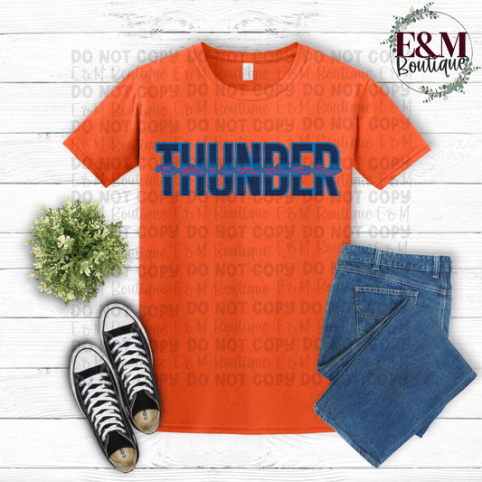 Cursive Thunder