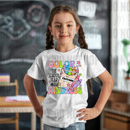 Color the School Year With Kindness(Kids)